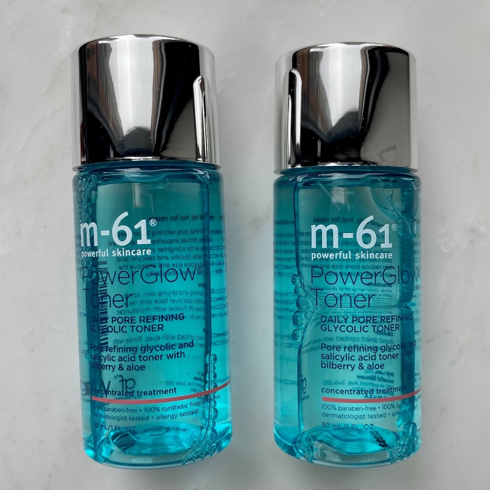 NWT - M-61 PowerGlow Toner - Set of 2